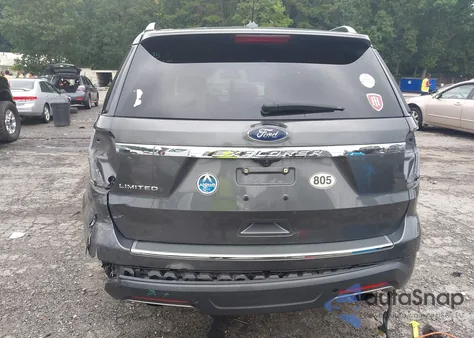 2018 Ford Explorer Limited z USA, uszkodzony, nr VIN 1FM5K7F87JGA27528